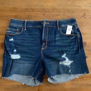 Old Navy High Waisted Secret Slim Pocket Jean Shorts